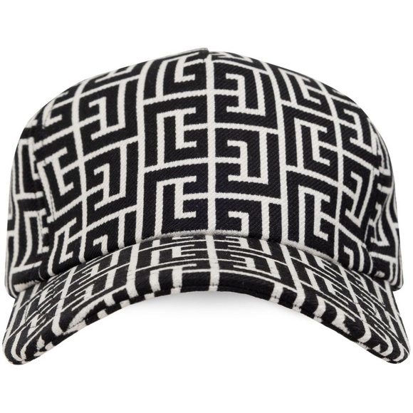 Balmain Monogram Baseball Hat